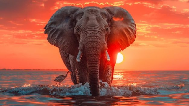 非洲象:陆地最大哺乳动物的记忆