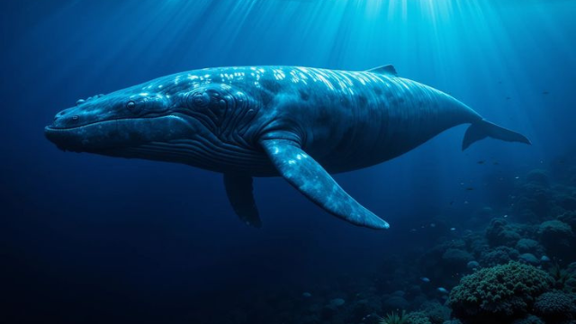 蓝鲸:海洋中的温柔巨人