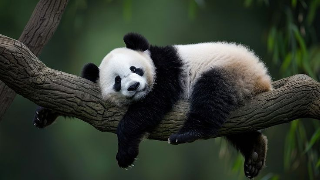 大熊猫:竹林守护者